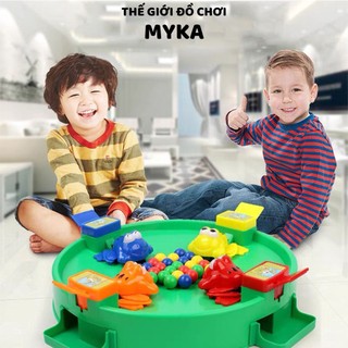Đồ chơi trẻ em ếch ăn bi MYKA đồ chơi ếch ăn kẹo ăn bi vui nhộn cả nhà cùng chơi