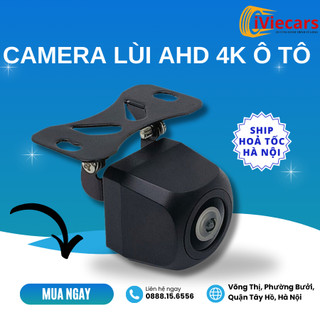 Camera lùi AHD 4K độ phân giải Full HD 4K tích hợp màn hình android, kết nối dễ dàng tiện lợi