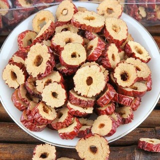 Táo đỏ lát khô giòn sạch ăn liền 500g