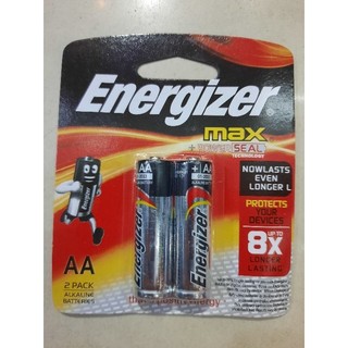 Vĩ 2 Viên Pin Energizer 2A, 3A 1.5V Hiệu Suất Cao