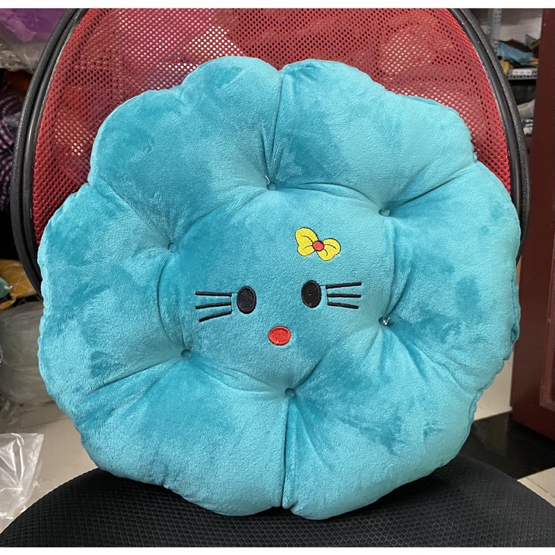 ĐỆM NGỒI BỆT HÌNH HOA VẢI NHUNG CHO BÉ 40CM NHIỀU MÀU DÀY 7CM ĐX104