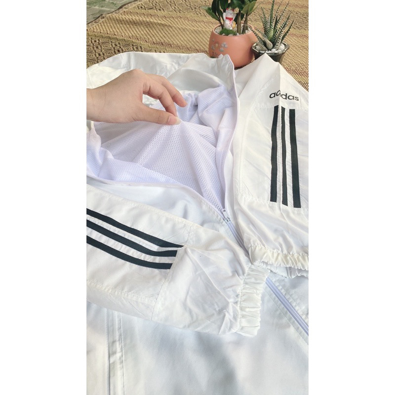 Áo khoác gió ADIDAS NAM- Nữ có mũ 2 lớp SHOPBIGBOSS
