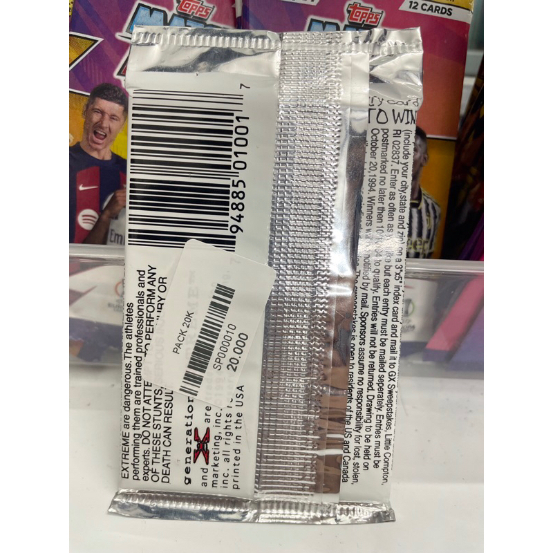 Gói thẻ Generation extreme 9