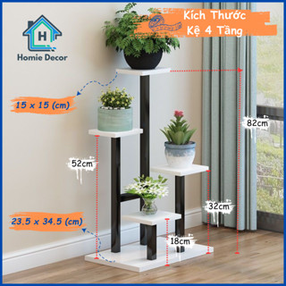 Kệ để cây cảnh, giá để cây cảnh, kệ chậu bông hoa trang trí phòng khách, đôn để cây để bàn - Homie