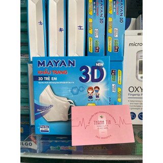 [10 Cái/Hộp] Khẩu trang cho bé Mayan 3D PM2.5 Kids ++