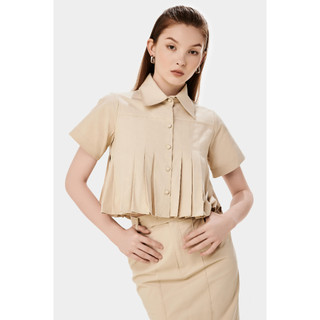 Áo Sơmi Xếp Ly Nữ AT MODA DE LITA