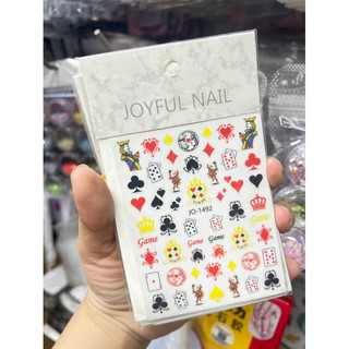sticker dán móng nail trang trí