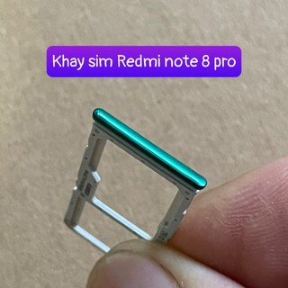 khay sim xiaomi Redmi note 8 pro