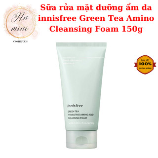 Sữa rửa mặt dưỡng ẩm da innisfree Green Tea Amino Cleansing Foam 150g