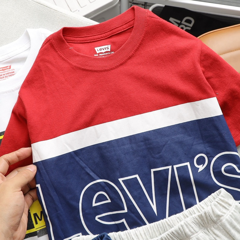 Đồ Bộ Thun Cotton Bé Trai VNXK size 27kg...65kg