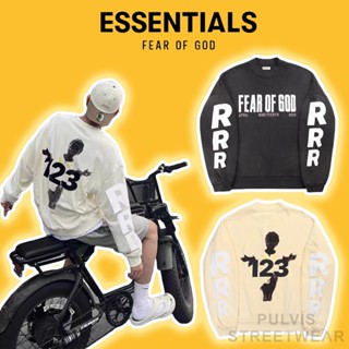   Hight Quality  - Áo Sweater FOG Fear Of God x RRR123 April 19 Crewneck  Áo Sweater ESSENTIALS FOG nỉ bông 