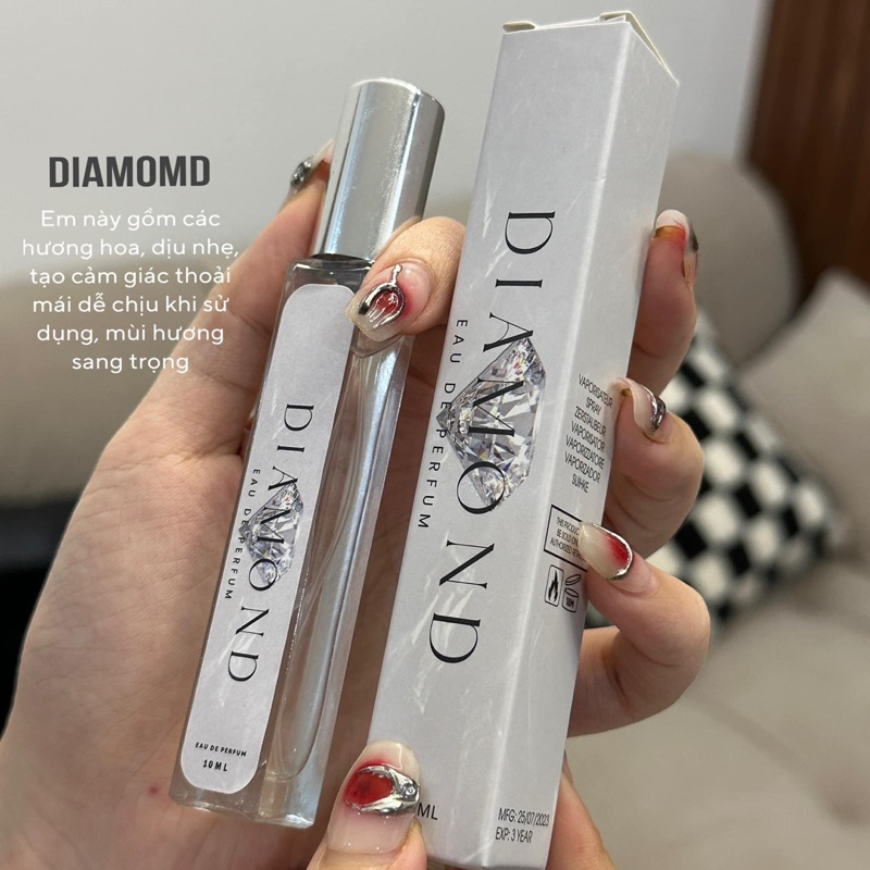 Nước Hoa Chiết 10ml Mùi Nam/Nữ Lưu Hương Lâu, Mùi Thơm Sang Trọng, Cá Tính, Quyến Rũ
