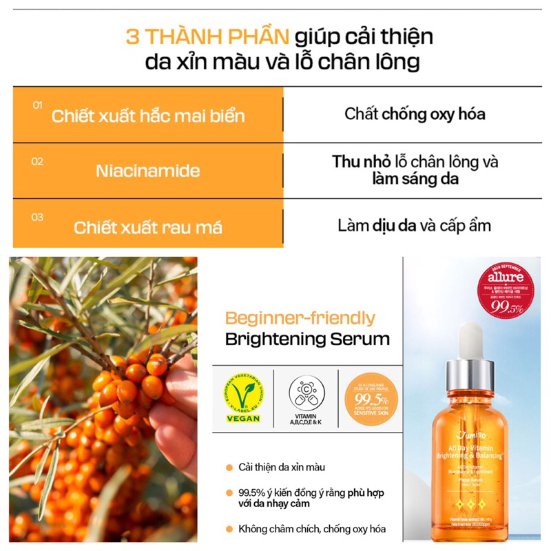 Tinh chất Vitamin C sáng da, chống lão hoá All Day Vitamin 30ml