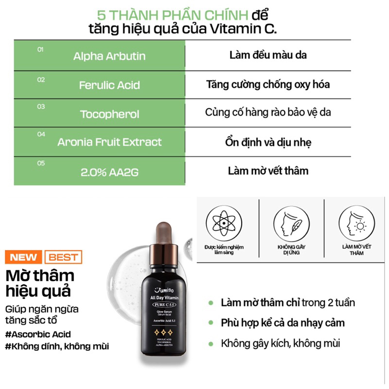 Tinh chất Vitamin C sáng da, chống lão hoá All Day Vitamin 30ml