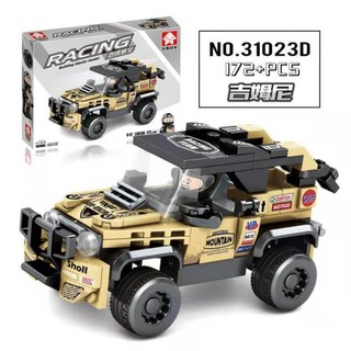 (162-180 Chi Tiết) Đồ Chơi Lắp Ráp LEGO Mô hình xe đua RACING
