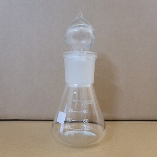 Bình tam giác thuỷ tinh, nút mài 100ml / 250ml / 500ml