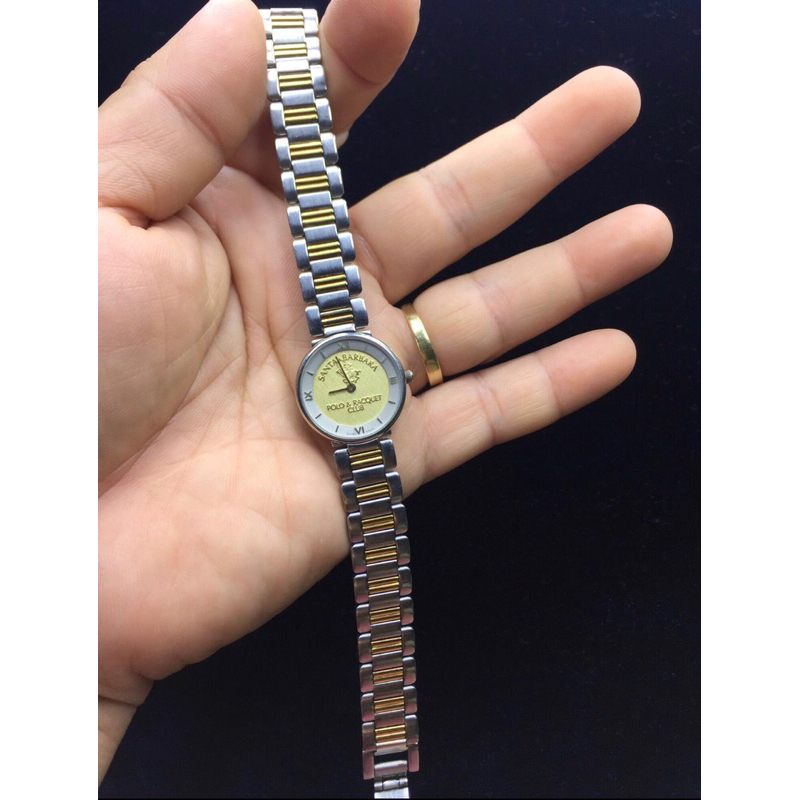 🏅Đồng hồ Si Nữ hiệu Polo Racquet Club. Máy Thụy Sĩ🇨🇭. Hàng đã qua sử dụng