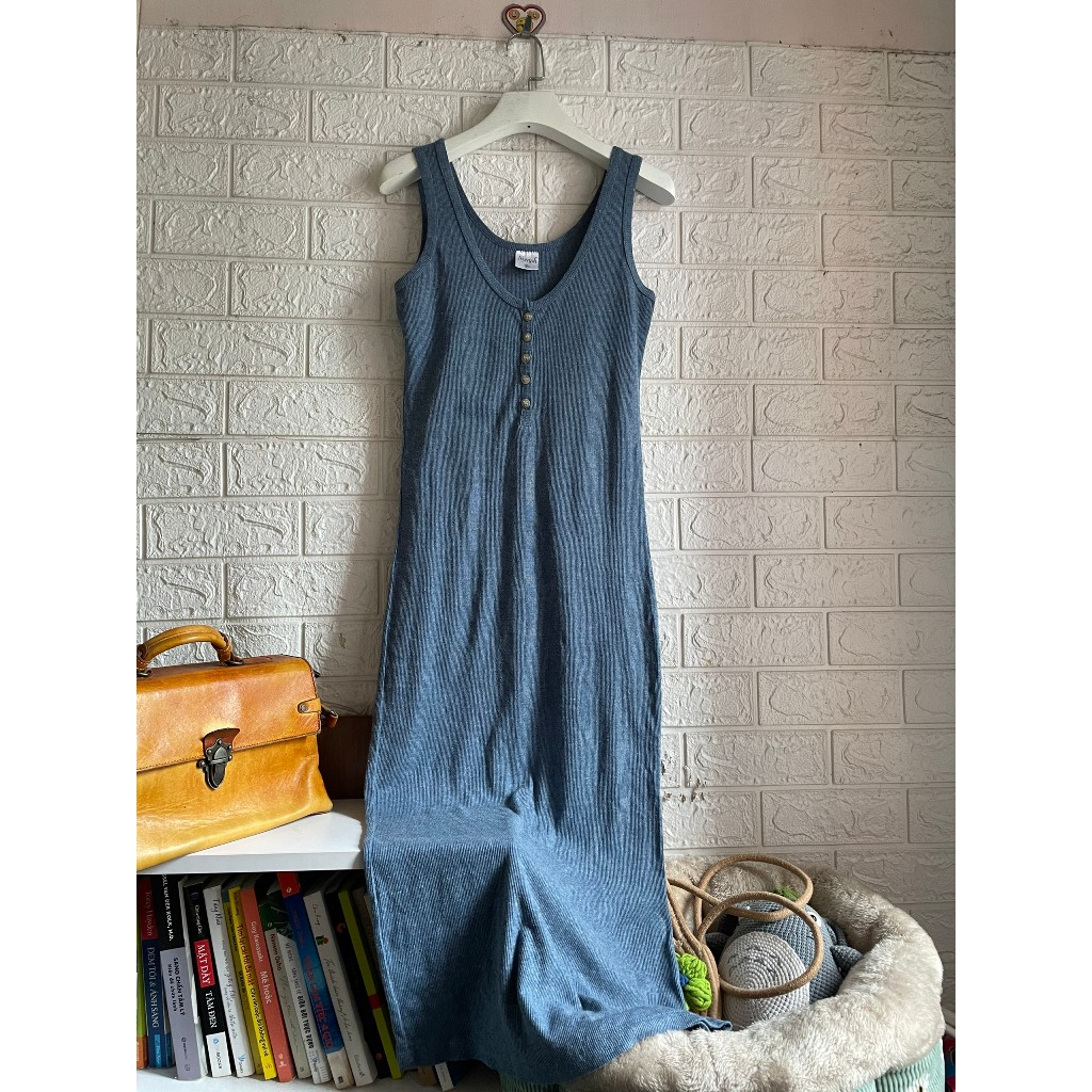 Đầm thun sát nách dáng dài