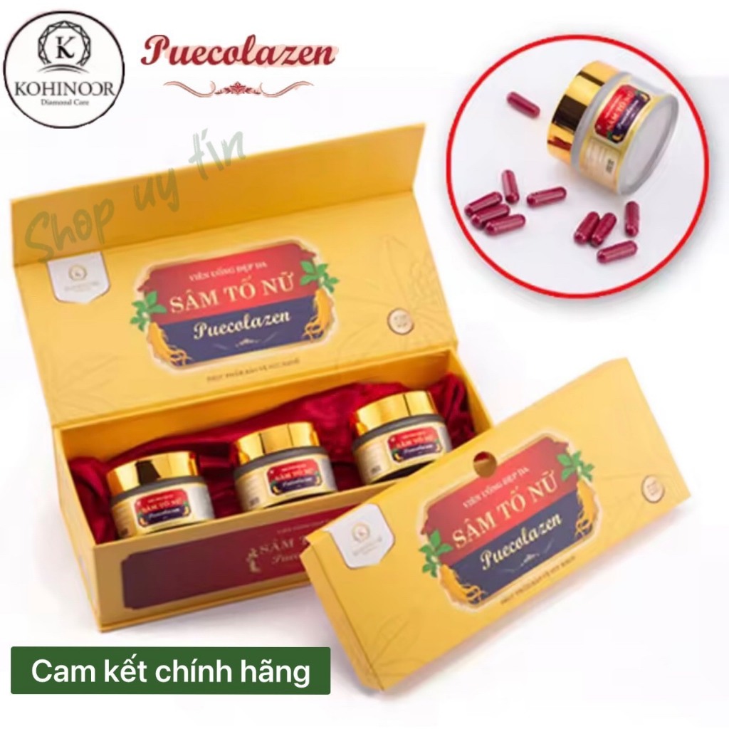 Sâm Tố Nữ Loại 3 Lọ 45 Viên. Đẹp da, giảm thâm nám tàn nhang, cải thiện nội tiết gìn giữ tuổi xuân.