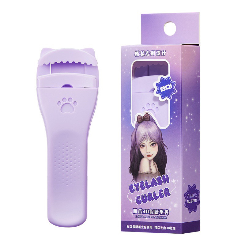 Kẹp bấm mi 3D có thể kẹp mi góc mắt,thiết kế răng cưa cong lâu,có lõi silicon thay thế kèm theo.