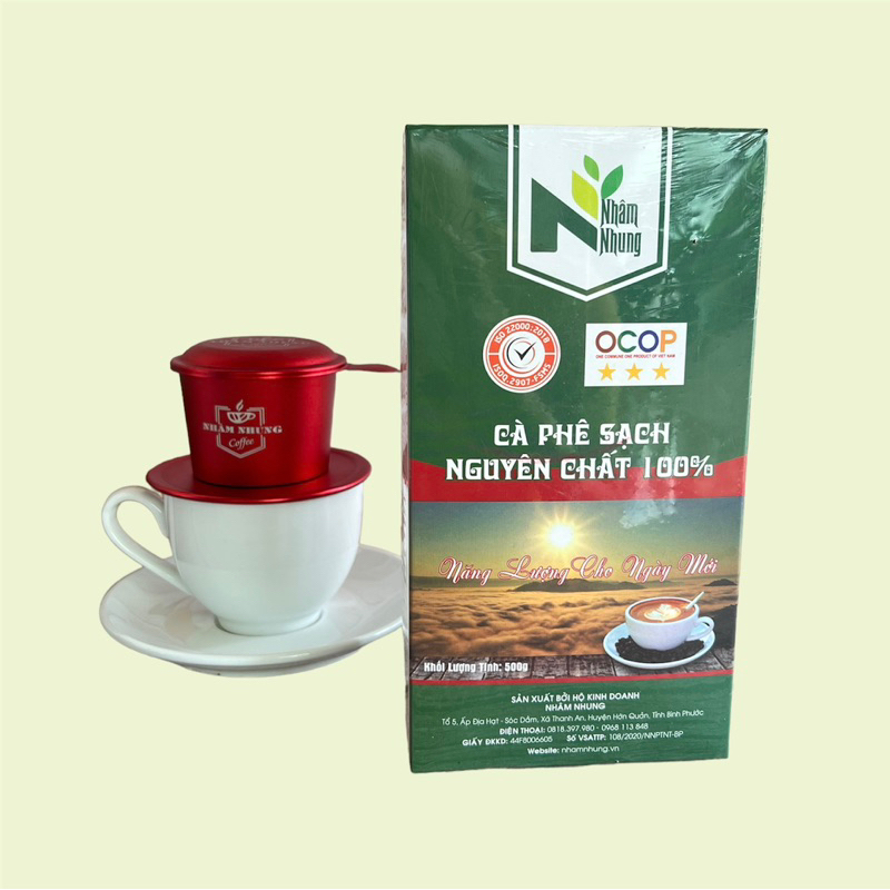 500 GRAM CÀ PHÊ RANG XAY (LOẠI NGON)- CÀ PHÊ NHÂM NHUNG