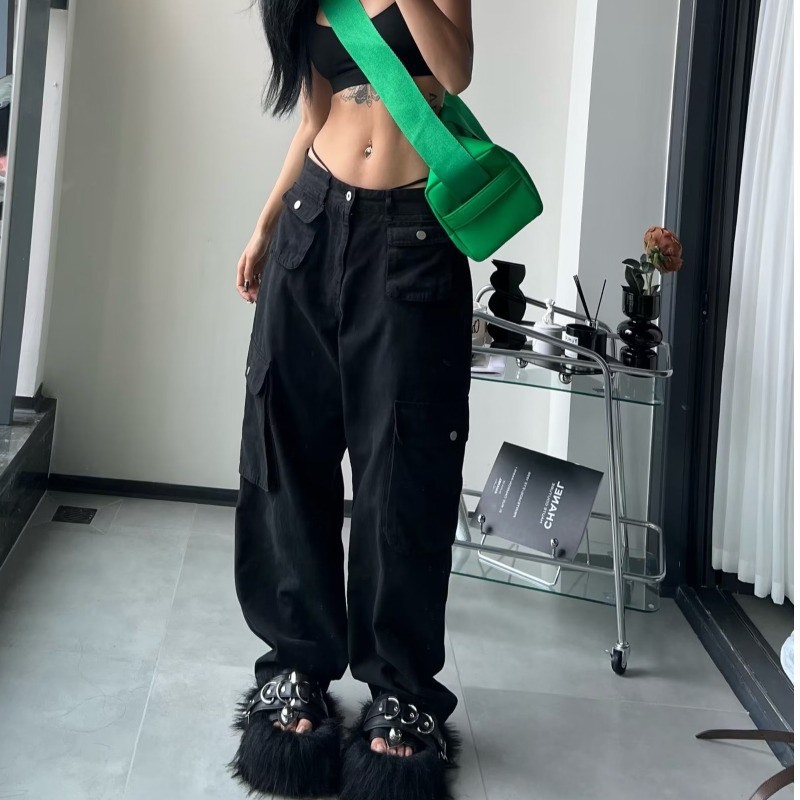 Quần  jean túi hộp phong cách cá tính KIMII 	QuanJeantuihop P13K4