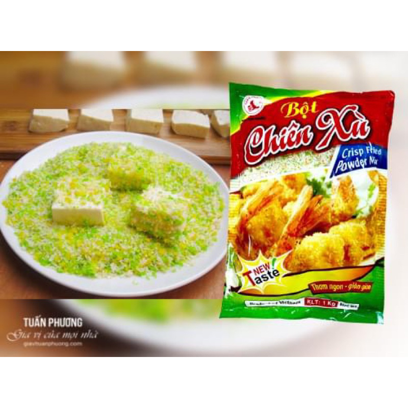 Bột chiên xù trắng/ màu vàng/ nhiều màu 1kg