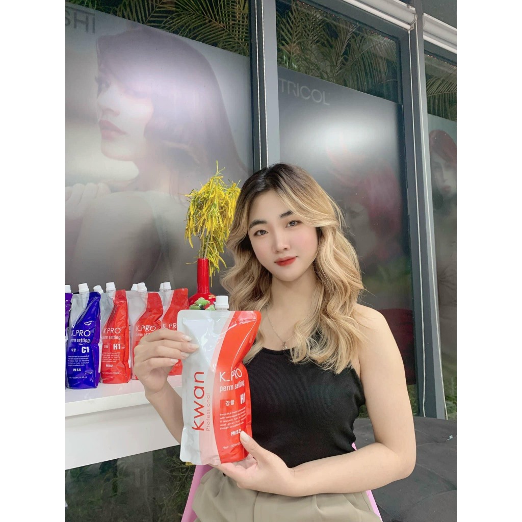Thuốc Uốn KWAN Professional, thuốc uốn tóc thông minh 1000ml