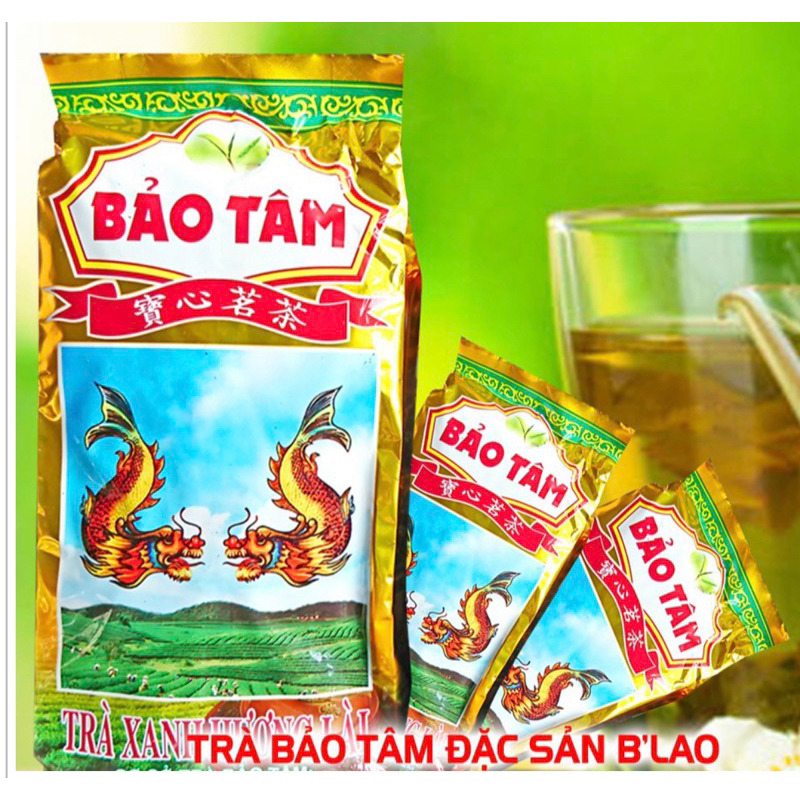 Trà Bảo Tâm - Trà xanh hương Lài ( Chính hiệu) gói 350g