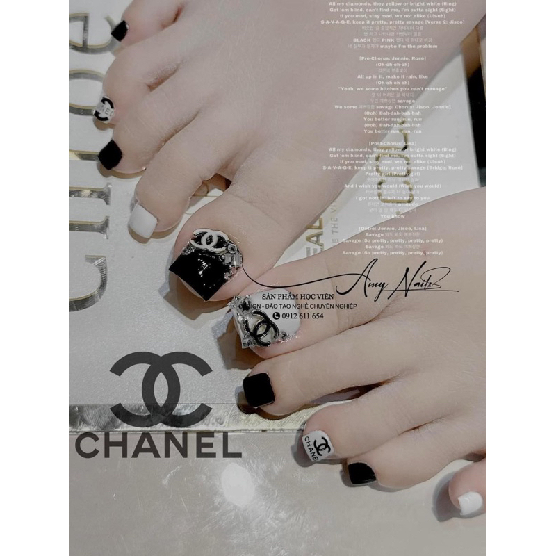 Charm kiểu siêu xinh trang trí móng tay