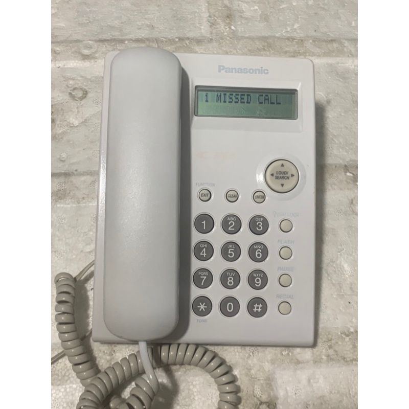 ĐIỆN THOẠI BÀN PANASONIC KX-TSC11.MÀN HÌNH HIỆN SỐ.HÀNG CŨ NHƯ HÌNH VÀ VIDEO THẬT