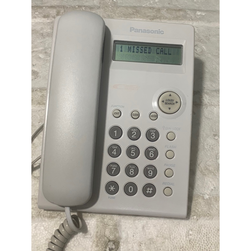 ĐIỆN THOẠI BÀN PANASONIC KX-TSC11.MÀN HÌNH HIỆN SỐ.HÀNG CŨ NHƯ HÌNH VÀ VIDEO THẬT