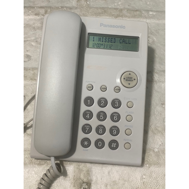 ĐIỆN THOẠI BÀN PANASONIC KX-TSC11.MÀN HÌNH HIỆN SỐ.HÀNG CŨ NHƯ HÌNH VÀ VIDEO THẬT