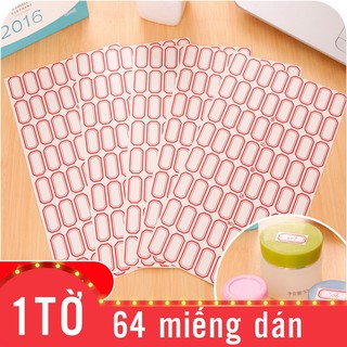 Bộ 64 miếng dán ghi chú đánh dấu tiện dụng