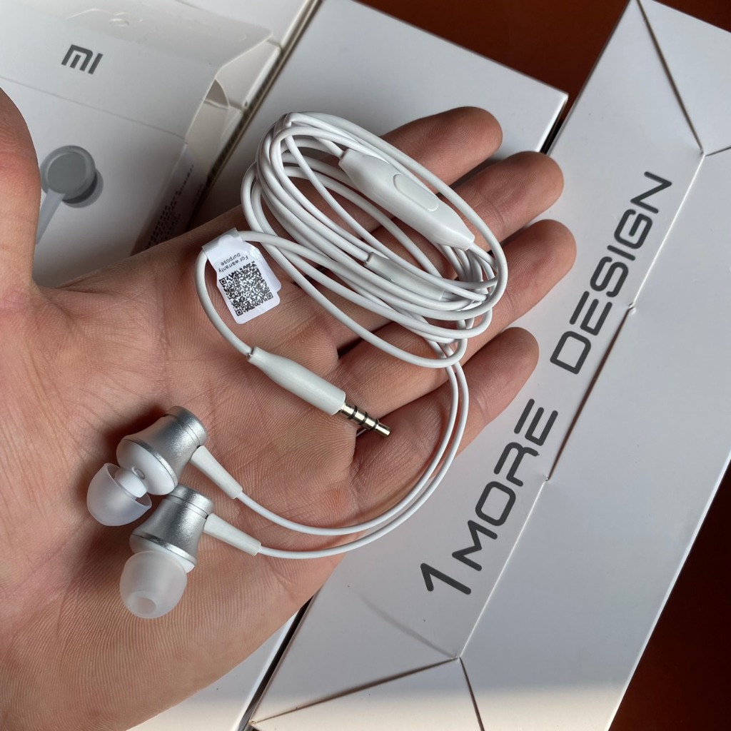 Tai nghe Xiaomi Basic Jack 3.5mm Chính Hãng Xiaomi MORE bảo hành 6 tháng có dây có mic nhét tai Gaming chống ồn