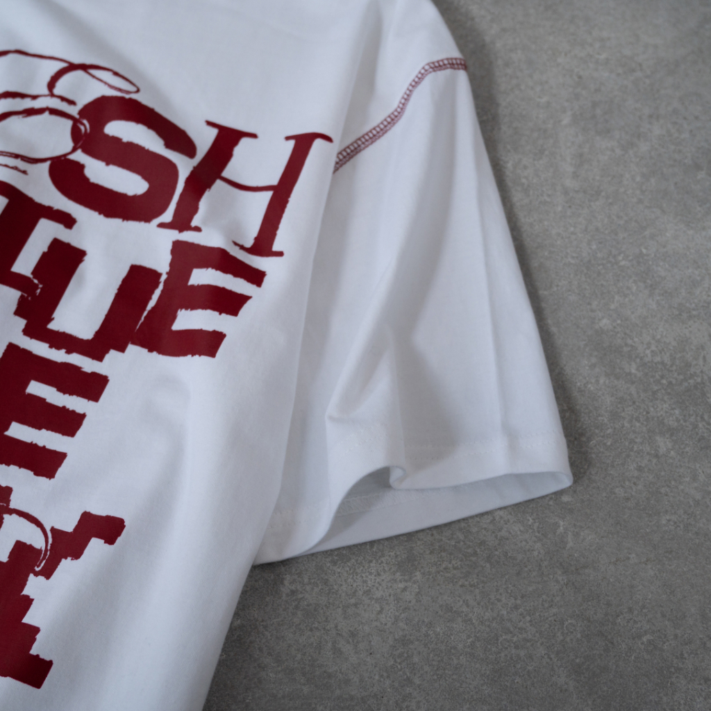 Áo Thun Unisex Tay Lỡ FUNT SLOGAN V2 100% Cotton Thoáng Mát, Co Giãn Tốt