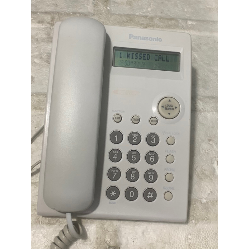 ĐIỆN THOẠI BÀN PANASONIC KX-TSC11.MÀN HÌNH HIỆN SỐ.HÀNG CŨ NHƯ HÌNH VÀ VIDEO THẬT