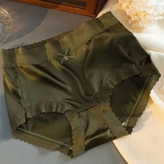 Sét Quần lót lụa phối ren hàng thiết kế co giãn thoải mái Q733 - THỦY BIKINI