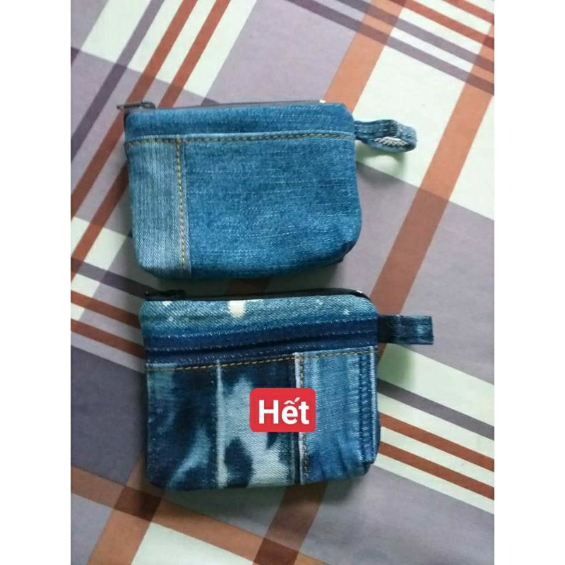 Ví jean ghép ngẫu nhiên