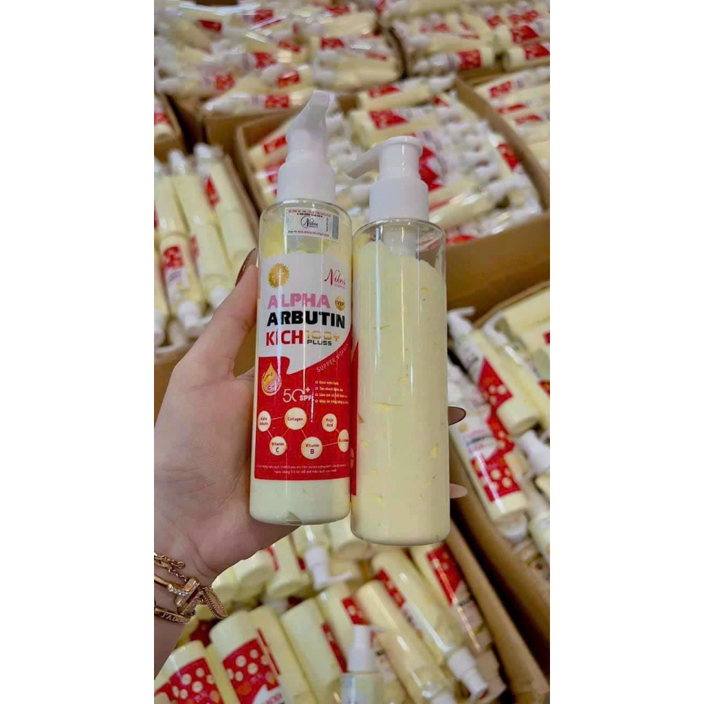 KÍCH TRẮNG ALPHA ARBUTIN X100 NIKOS THANH NHI