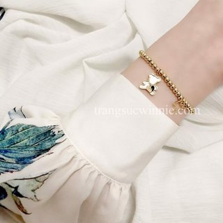 Lắc tay nữ titan Teddy bi