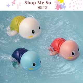 Đồ chơi nhà tắm Rùa bơi vặn cót, rùa, cua, vịt có thể bơi dưới nước