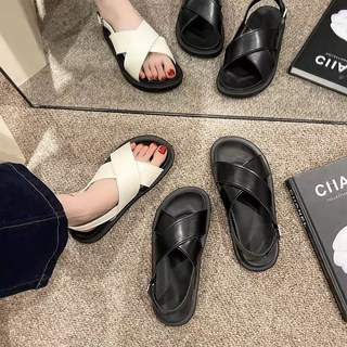 (Order) (Có vd thật) Sandal quai chéo basic