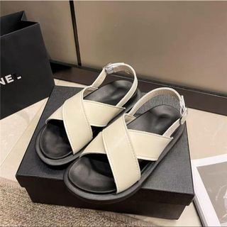 (Order) (Có vd thật) Sandal quai chéo basic