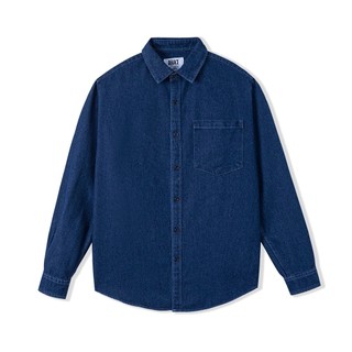 Áo Sơ Mi Denim Nam Dekace Cao Cấp Vải Dày Co Giãn