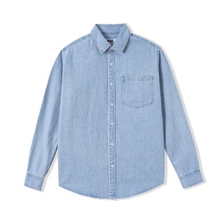  Áo Sơ Mi Denim Nam Dekace Cao Cấp Vải Dày Co Giãn 