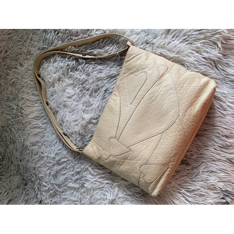 Túi đeo vai công sở da thật