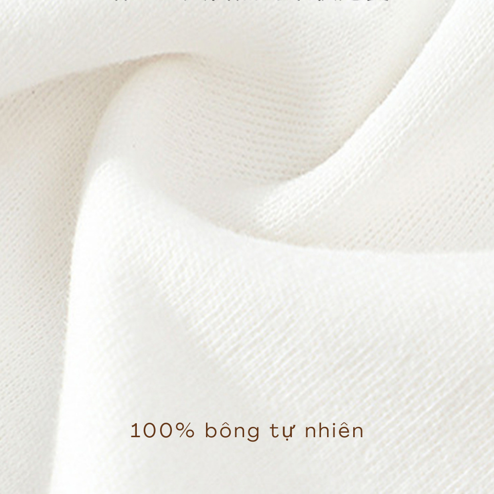 Quần áo thu đông cài vai cho bé trai bé gái size từ 8-12kg quần cạp cao chất vải cotton mềm mịn BODM02