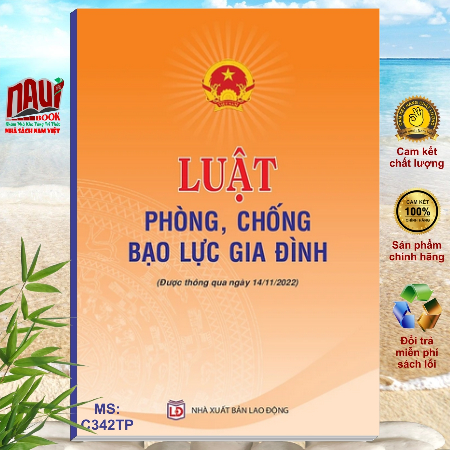 Sách Luật Phòng Chống Bạo Lực Gia Đình 2022 - C342TP