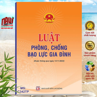 Sách luật phòng chống bạo lực gia đình 2022 - c342tp